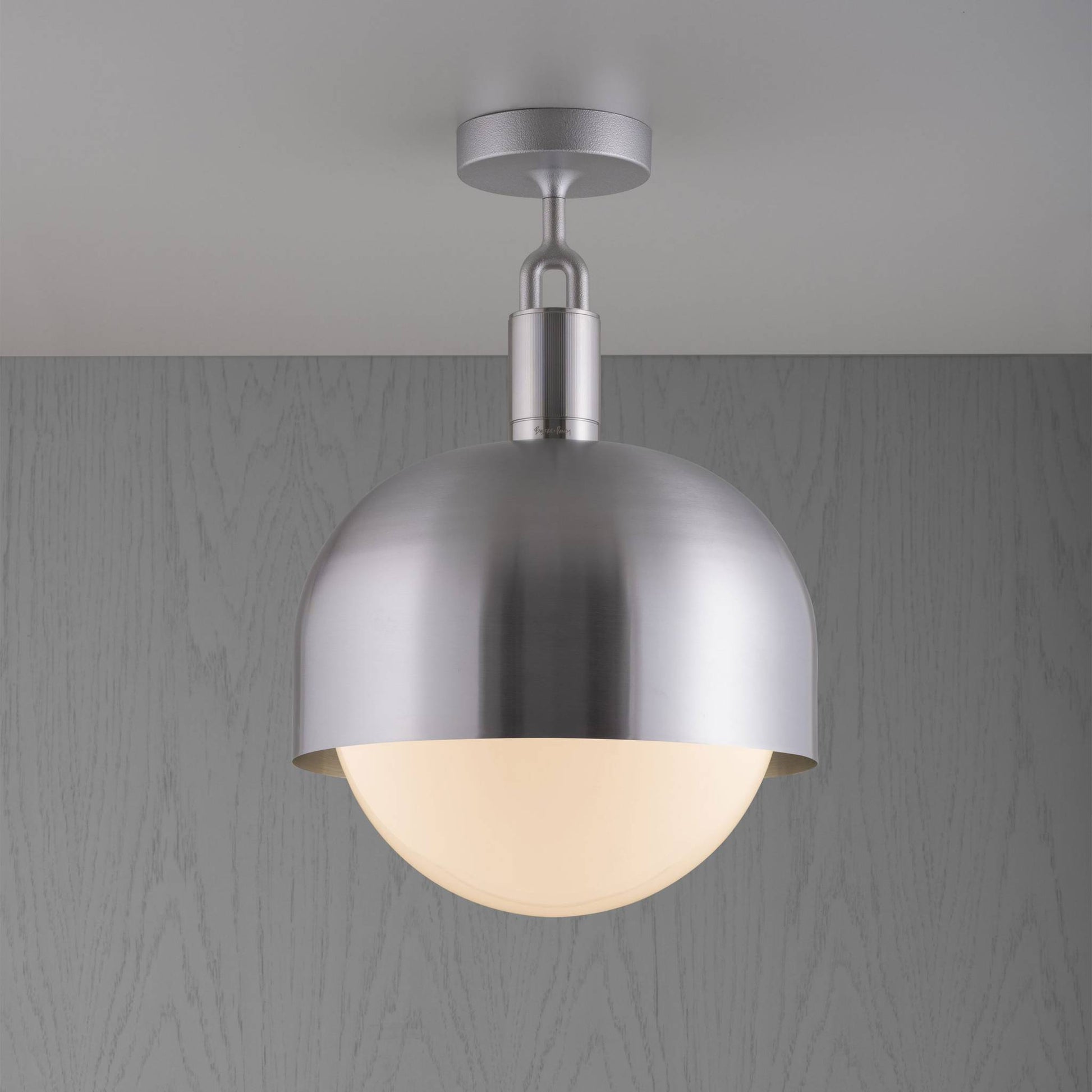 Buster + Punch Forked Ceiling | Plafondlamp Shade Globe Opal | Steel