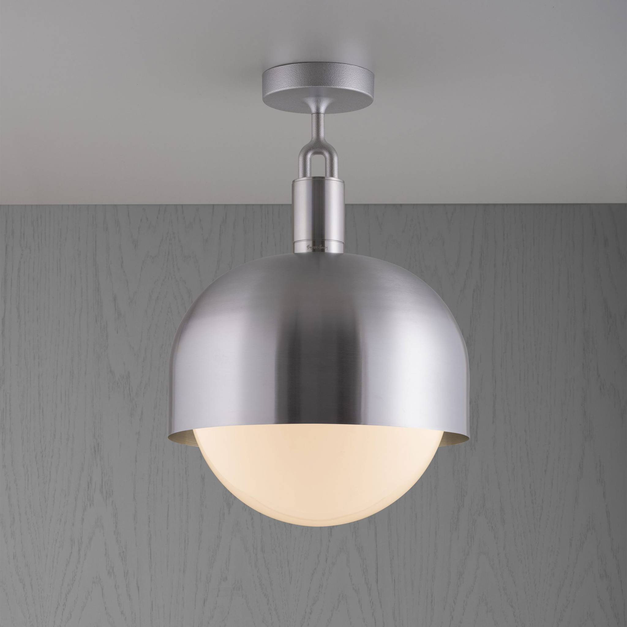 Buster + Punch Forked Ceiling | Plafondlamp Shade Globe Opal | Steel