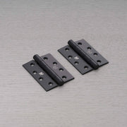 buster + punch | scharnier 102x76x3 mm (set van 2) | welders black