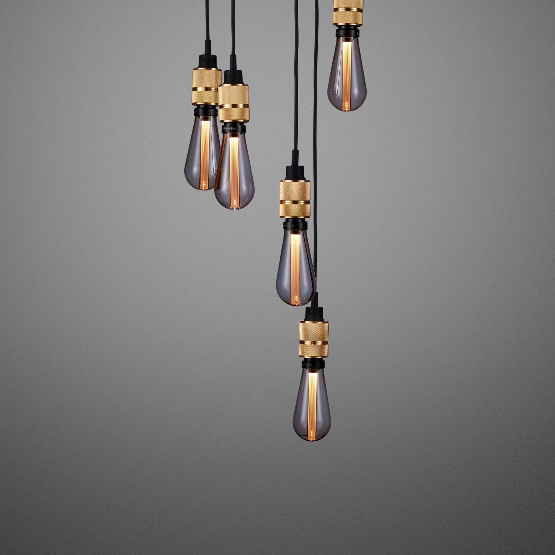 buster + punch hooked 6.0 | hanglamp nude | goud 2.0 m