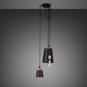 buster + punch hooked 3.0 mix | kroonluchter graphite | goud
