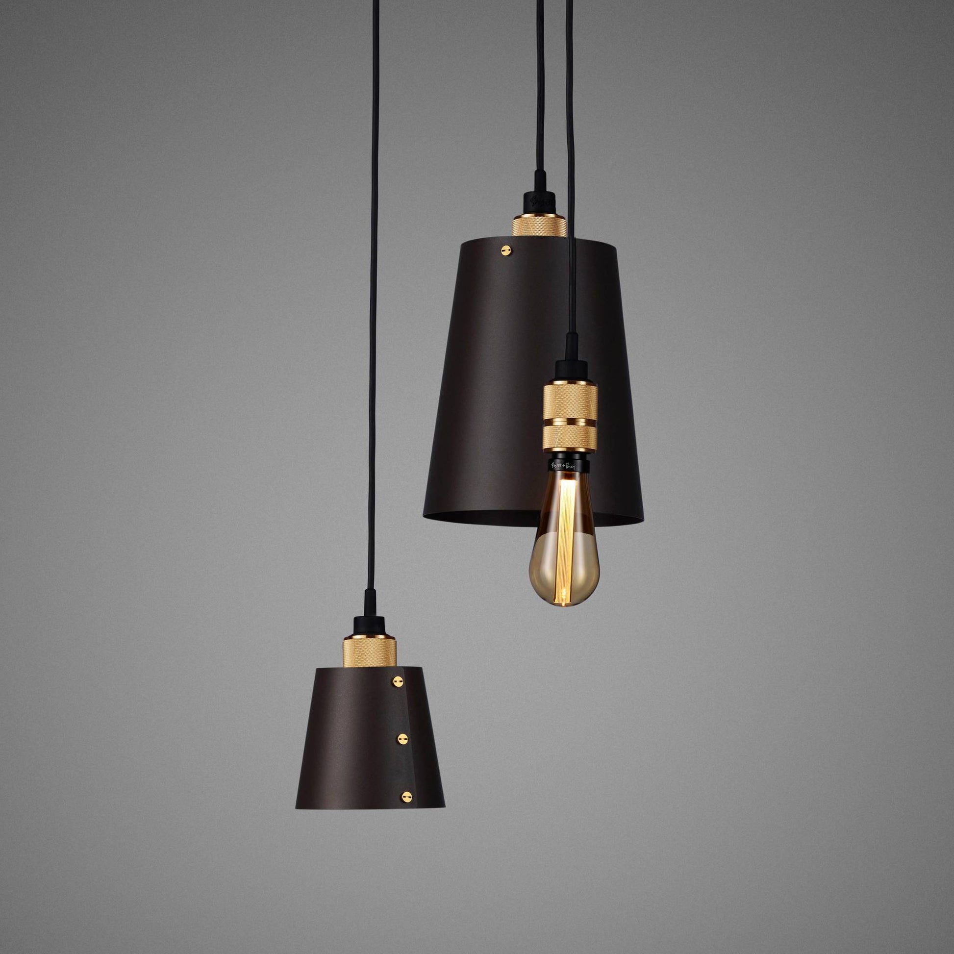 buster + punch hooked 3.0 mix | kroonluchter graphite | goud