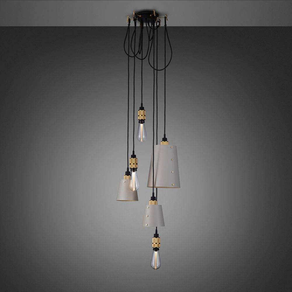 buster + punch hooked 6.0 mix | kroonluchter stone | goud