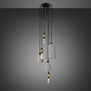 buster + punch hooked 6.0 mix | kroonluchter stone | goud