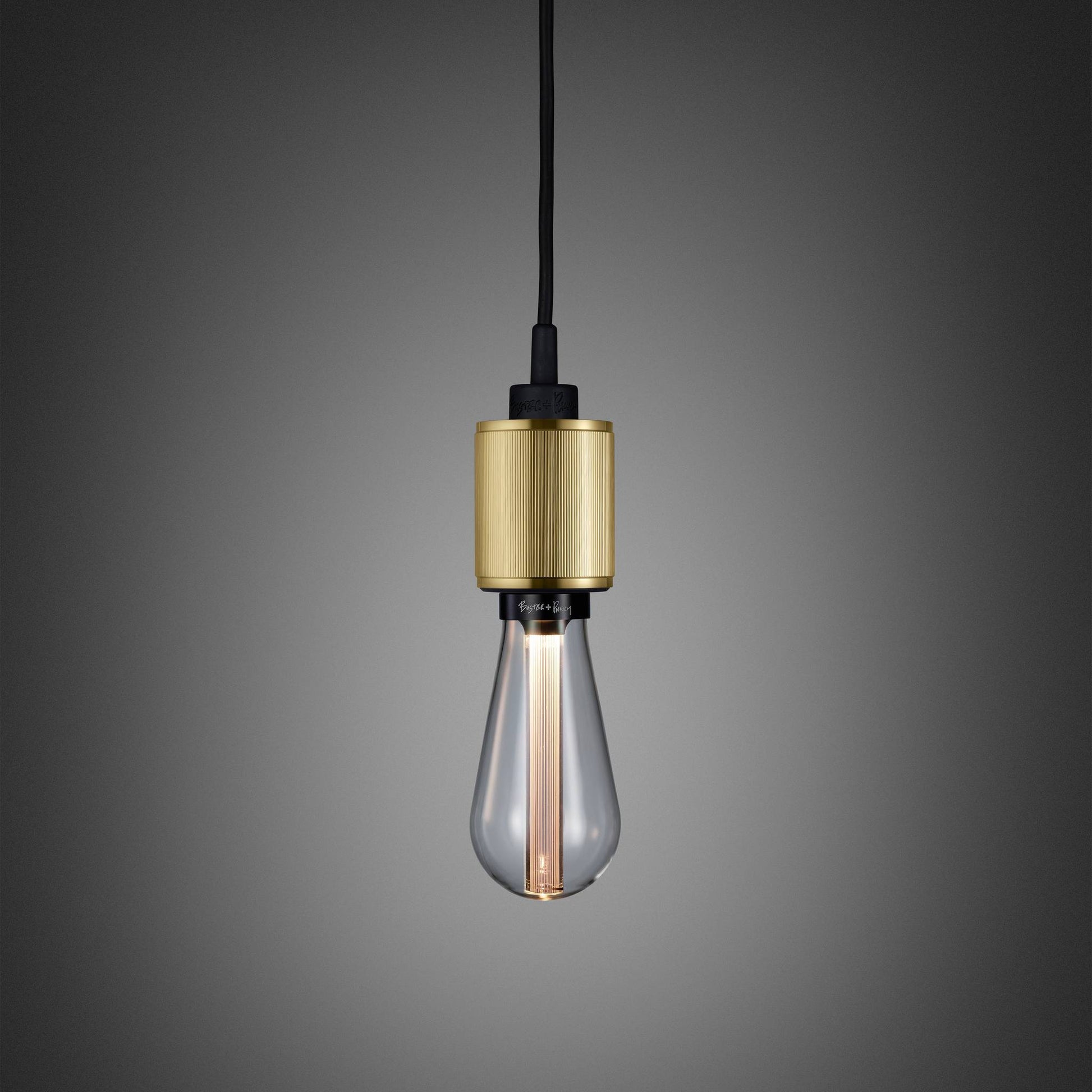 buster + punch heavy metal | hanglamp linear | goud