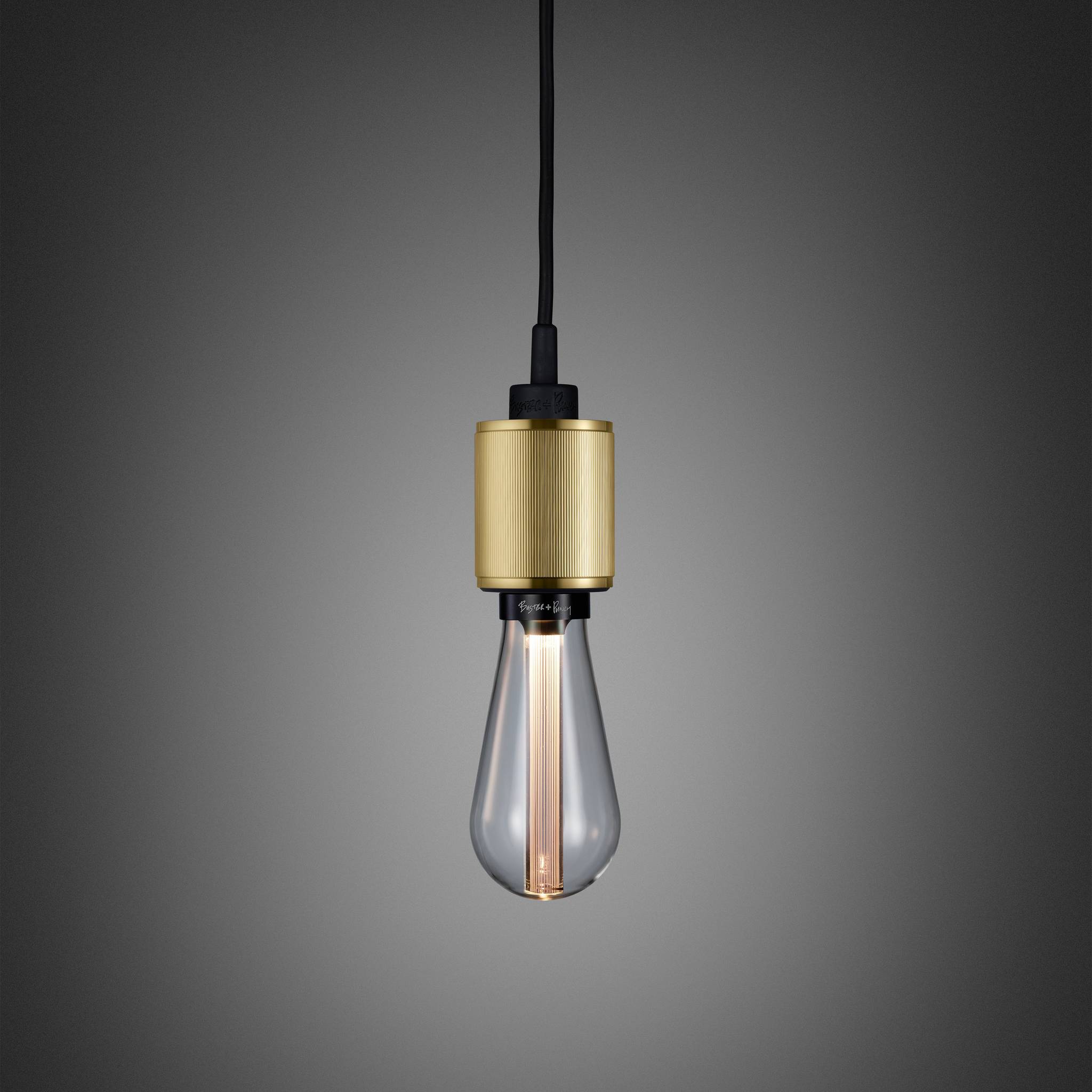 buster + punch heavy metal | hanglamp linear | goud