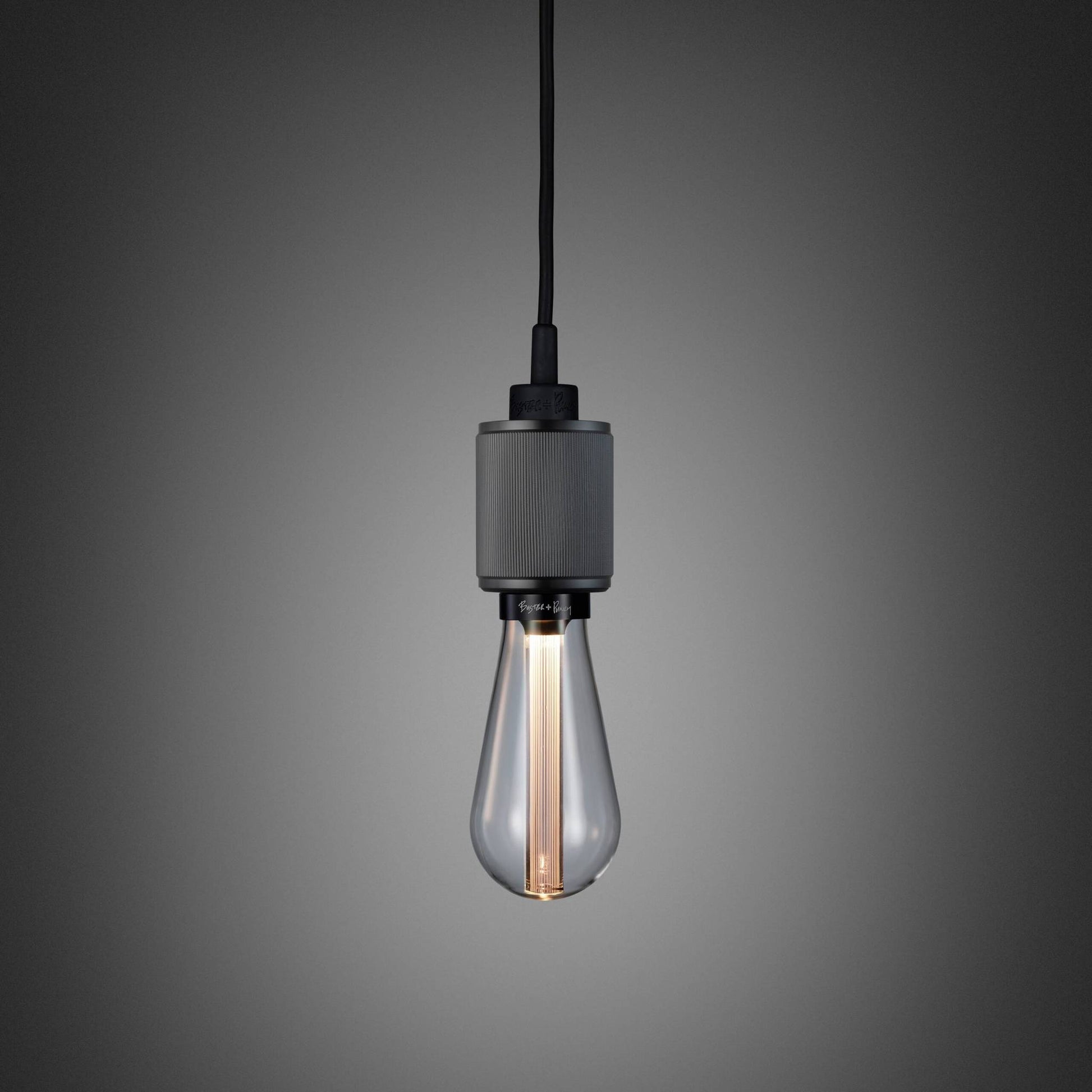 buster + punch heavy metal | hanglamp linear | gun metal