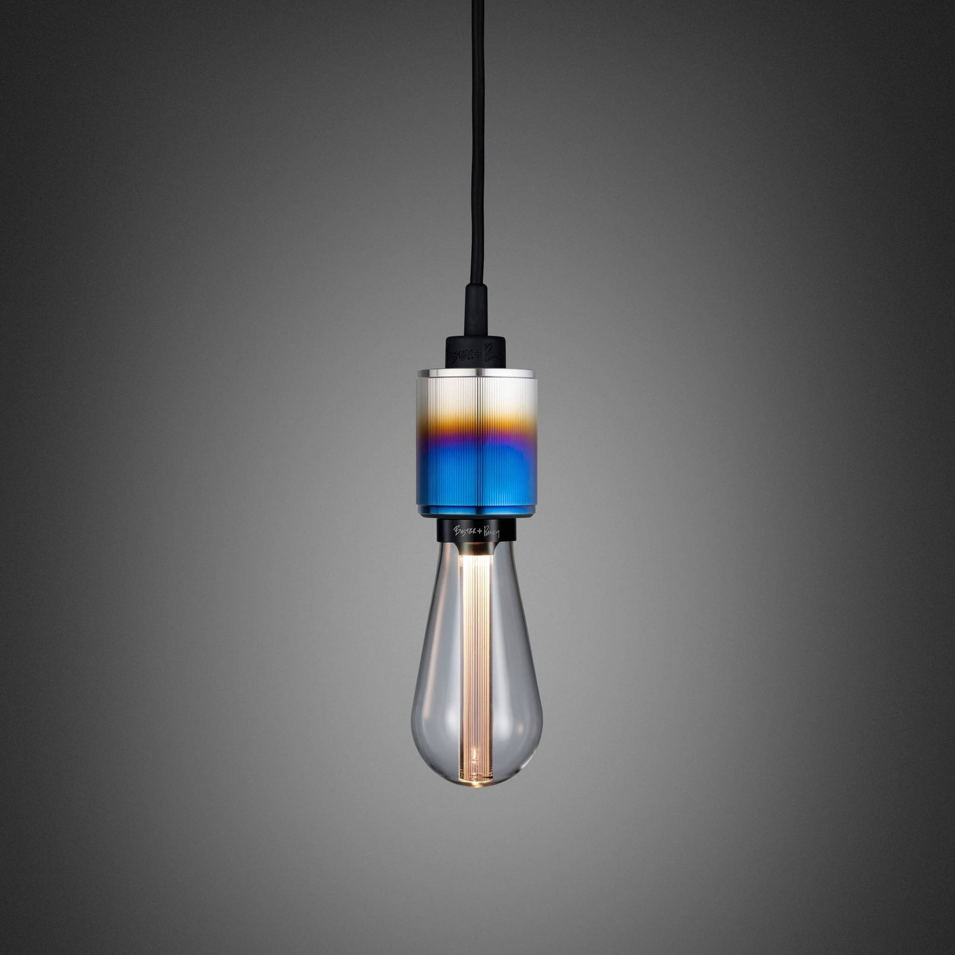 buster + punch heavy metal | hanglamp linear | burnt steel