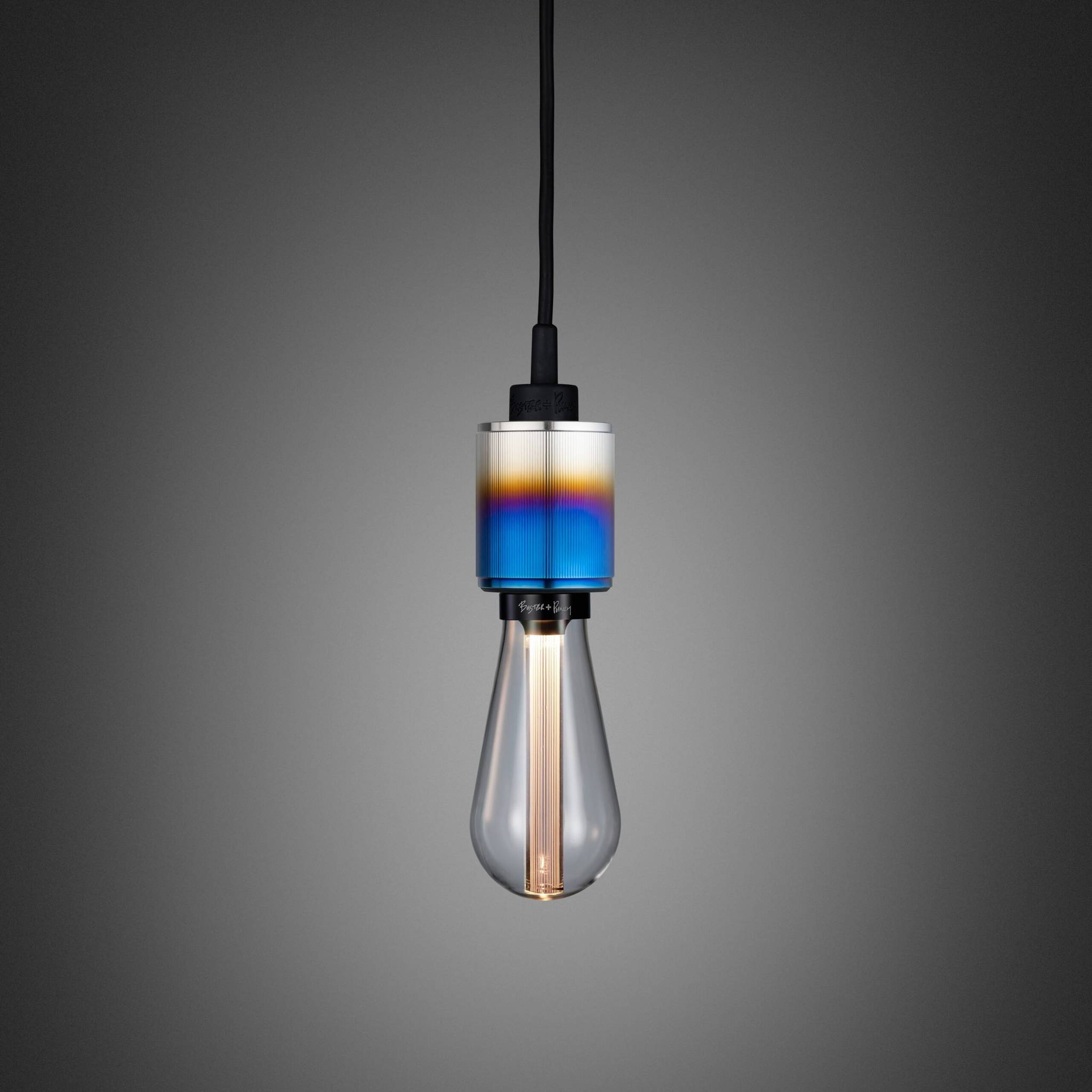 buster + punch heavy metal | hanglamp linear | burnt steel