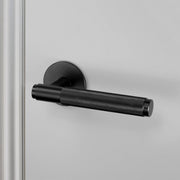 buster + punch cross | vaste deurgreep enkelzijdig | black