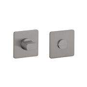 STERK | WC-garnituur KVADRAT 1712 | 3mm | Vierkant | Basalt PVD - Deurbeslag-expert