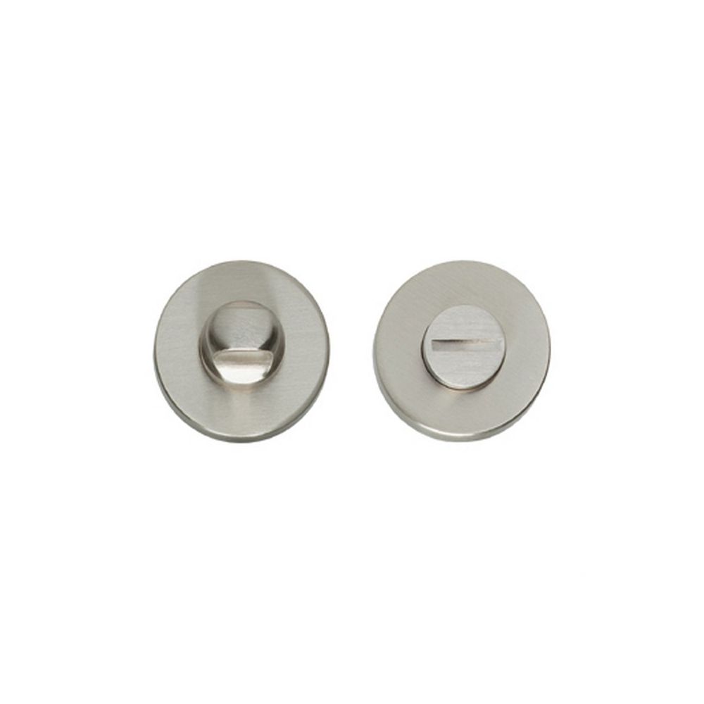 Intersteel | Rozet toilet-/badkamersluiting | Rond | Verdekt | Nikkel Mat
