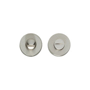 Intersteel | Rozet toilet-/badkamersluiting | Rond | Verdekt | Nikkel Mat