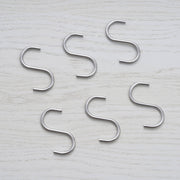 buster + punch | s-haken (set van 6) | steel