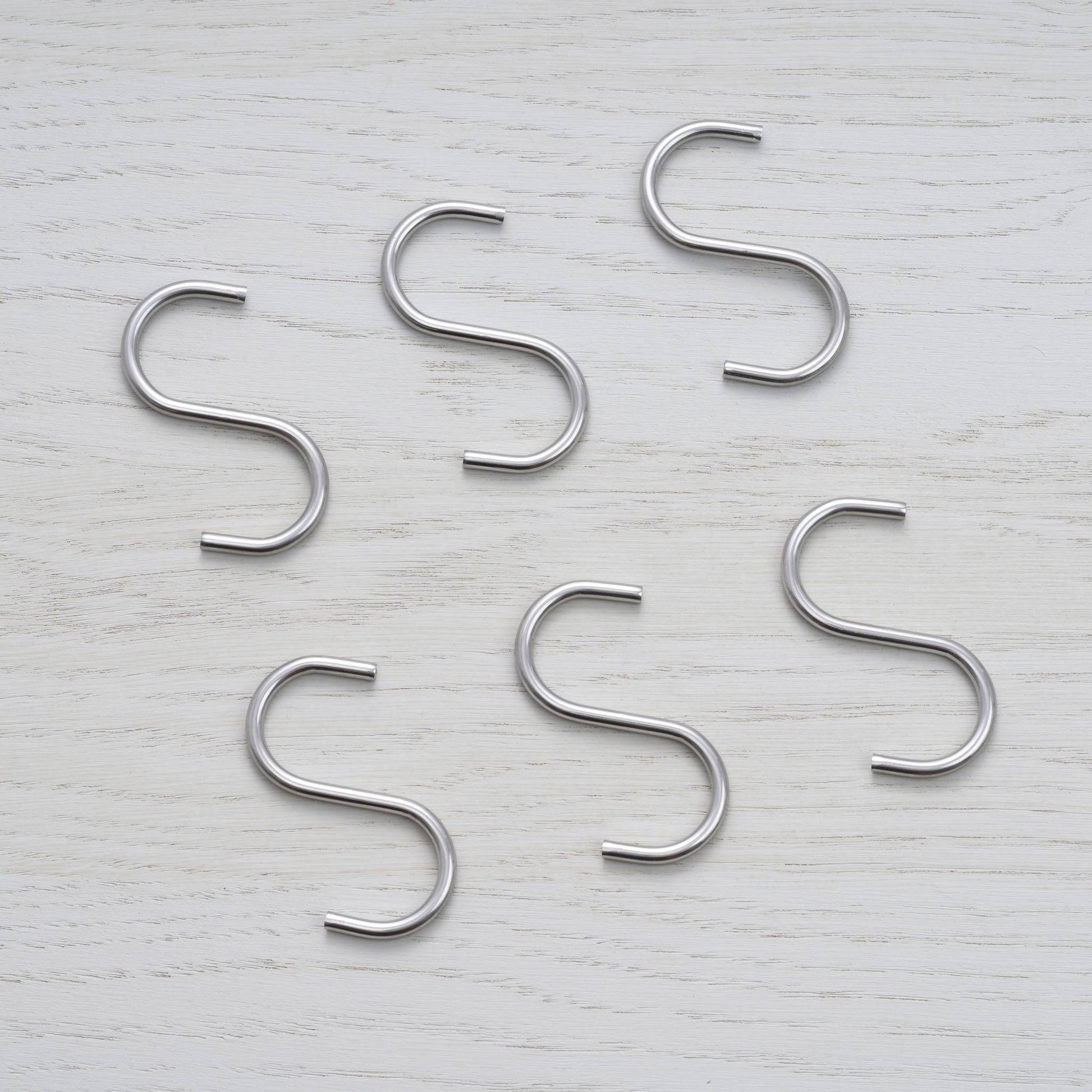 buster + punch | s-haken (set van 6) | steel