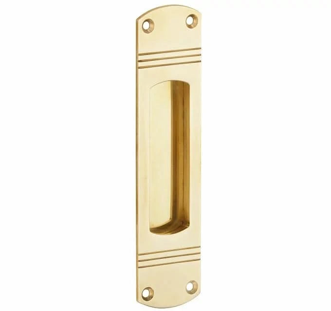 Artitec Schuifdeurkom Art-Deco Messing Gelakt