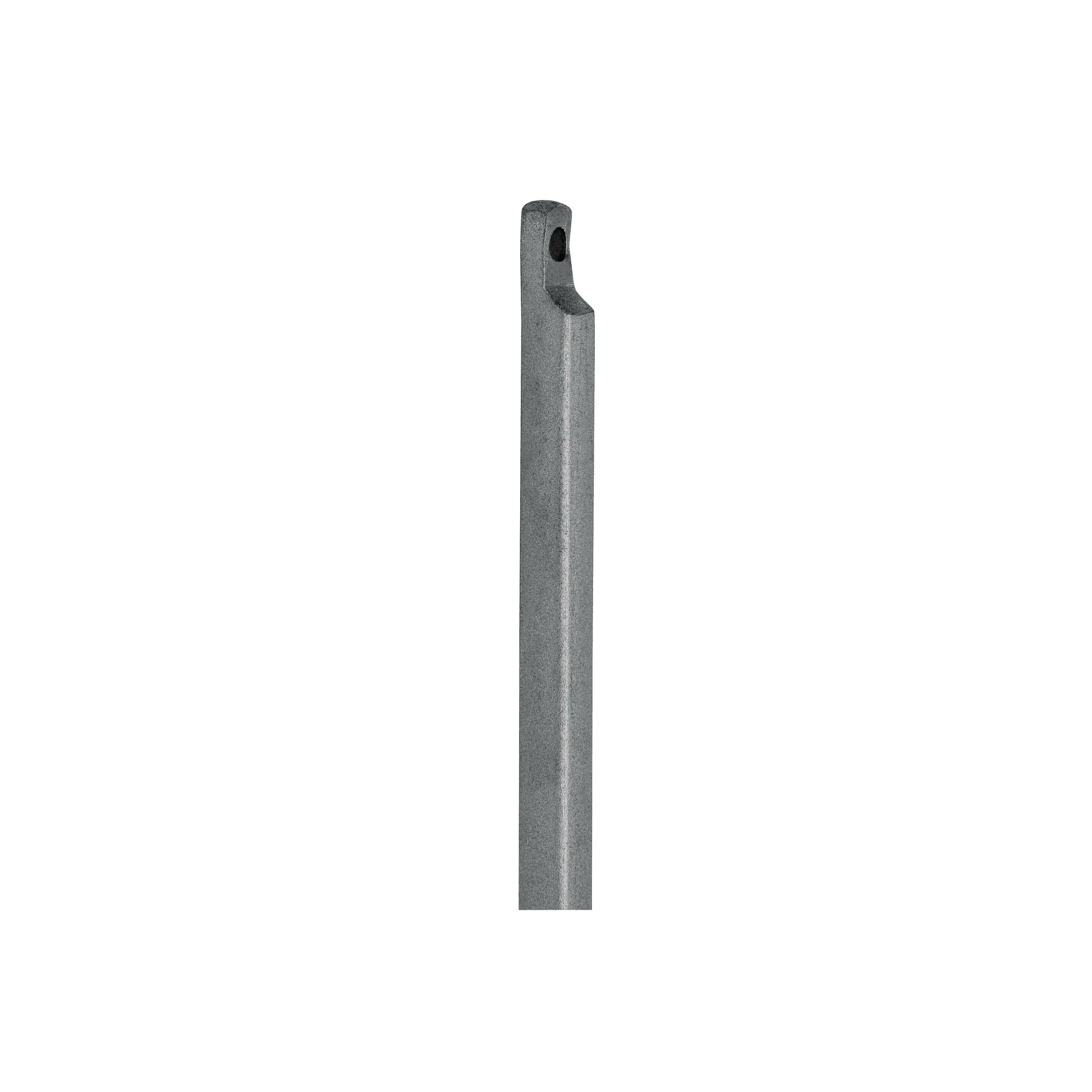 Dulimex DX pompespagnoletstang 10 mm 2500 mm verzinkt