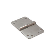 Dulimex DX kogelstiftpaumelle 150x89 mm RVS geborsteld DIN-links vooraanzicht