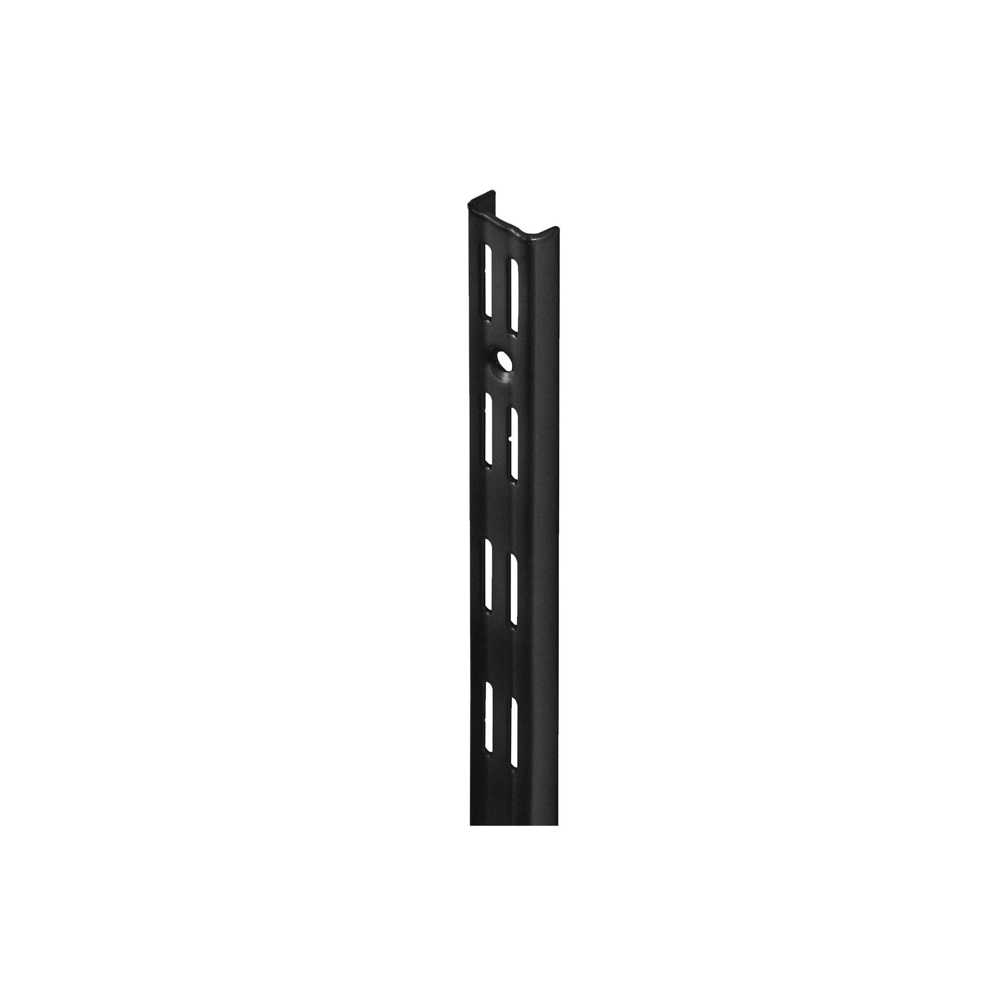 Dulimex DX wandrail dubbel 2495 mm staal zwart vooraanzicht