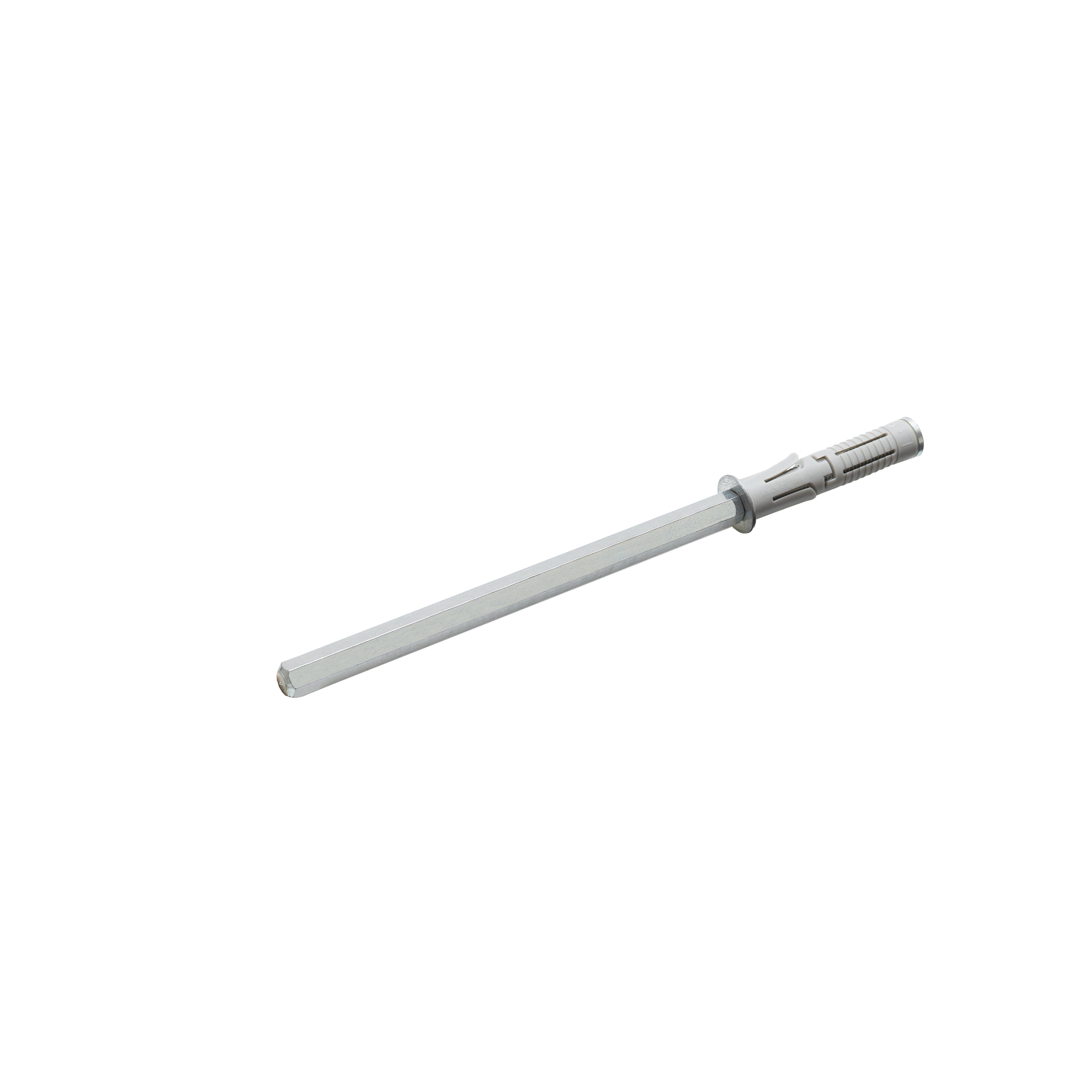 Dulimex DX blinde plankdrager Ø10x140 mm verzinkt vooraanzicht