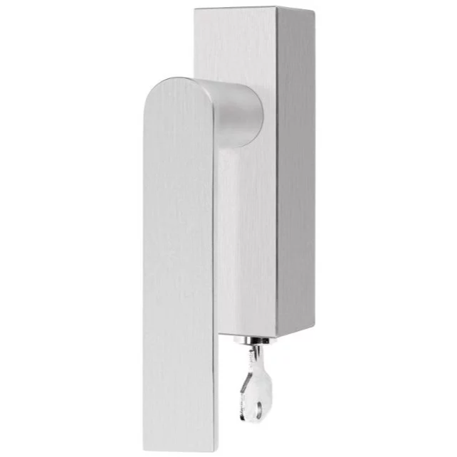 Formani PBA100-DKLOCK draaikiepgarnituur afsluitbaar mat roestvast staal linksdraaiend