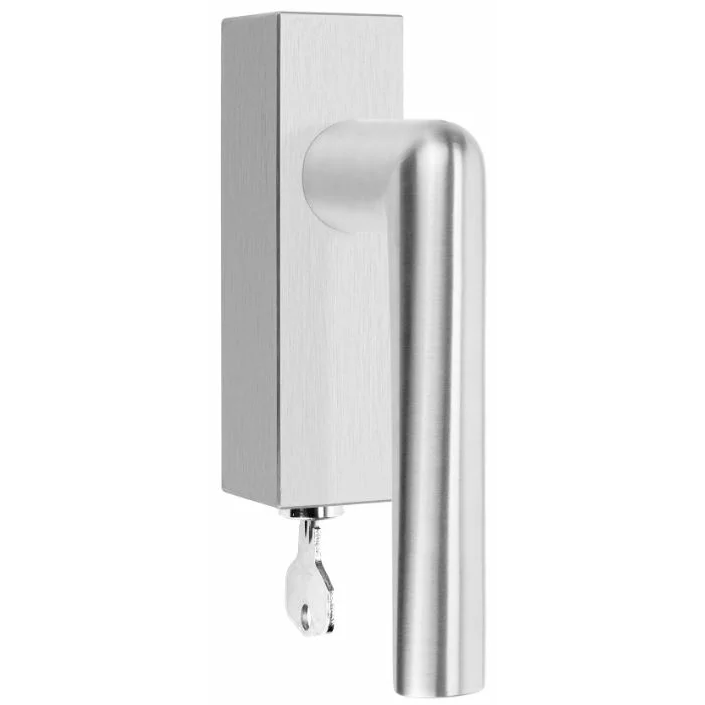 Formani PBI101-DKLOCK draaikiepgarnituur afsluitbaar mat roestvast staal rechtsdraaiend