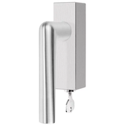 Formani PBI101-DKLOCK draaikiepgarnituur afsluitbaar mat roestvast staal linksdraaiend