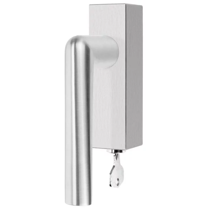 Formani PBI101-DKLOCK draaikiepgarnituur afsluitbaar mat roestvast staal linksdraaiend