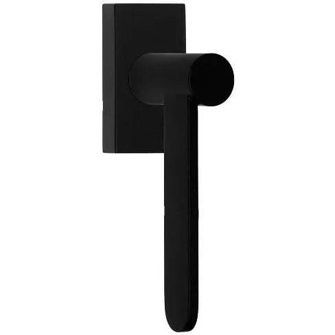 Formani BB102-DK draaikiepgarnituur niet afsluitbaar mat zwart rechts/links draaiend