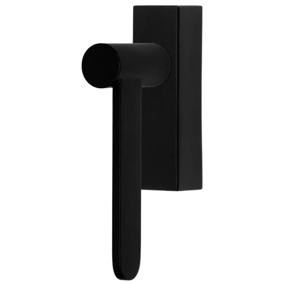 Formani BB102-DKLOCK draaikiepgarnituur afsluitbaar mat zwart rechtsdraaiend