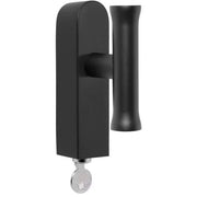 Formani EV102-DKLOCK-O draaikiepgarnituur afsluitbaar mat zwart rechts/links draaiend