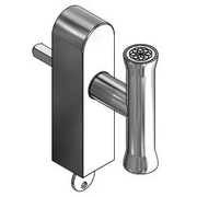 Formani EV102-DKLOCK-O draaikiepgarnituur afsluitbaar gepolijst roestvast staal rechts/ links draaiend