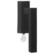 Formani JB100-DKLOCK draaikiepgarnituur afsluitbaar mat zwart rechts/links draaiend