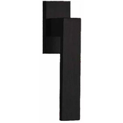 Formani LSQ4-DK draaikiepgarnituur niet afsluitbaar mat zwart rechtsdraaiend