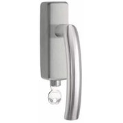 Formani LB14-DKLOCK-O draaikiepgarnituur afsluitbaar mat roestvast staal rechtsdraaiend