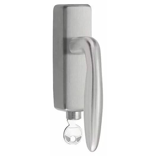 Formani LB18H-DKLOCK-O draaikiepgarnituur afsluitbaar mat roestvast staal rechtsdraaiend