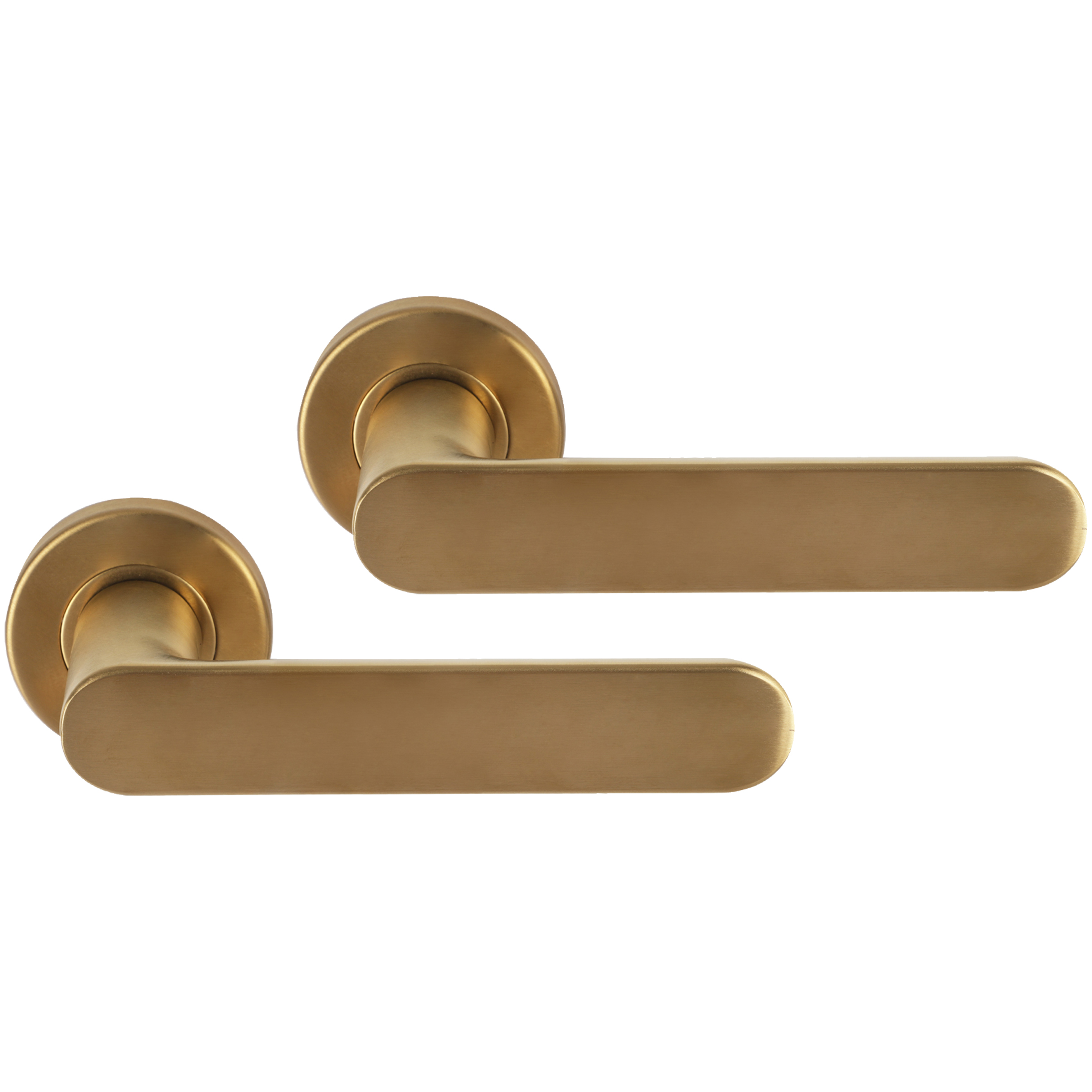 Differnz | Eindhoven deurkruk | rond rozet | goud