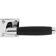 Differnz | Haarlem deurkruk | vierkant rozet | chroom