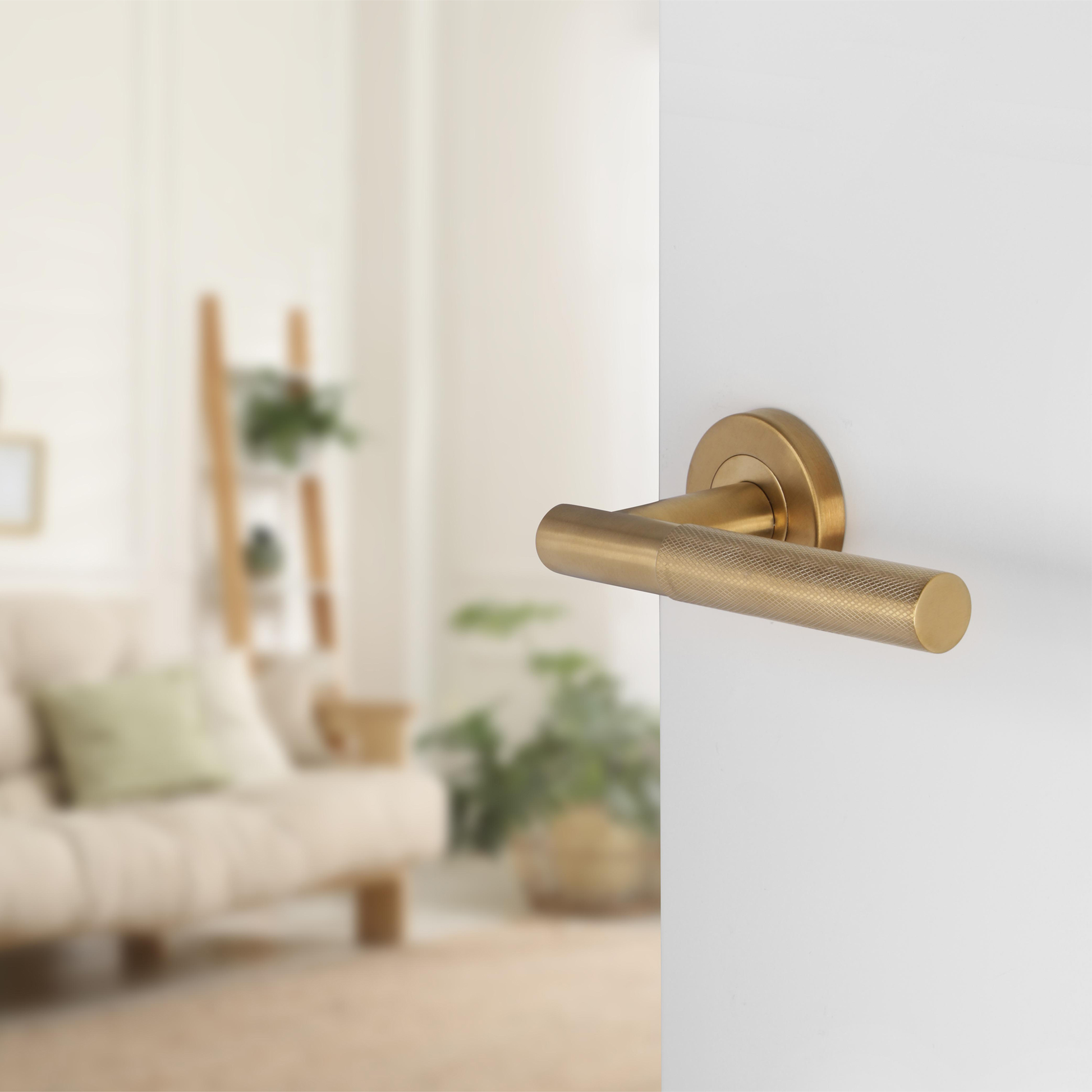 Differnz | Utrecht deurkruk | rond rozet | goud