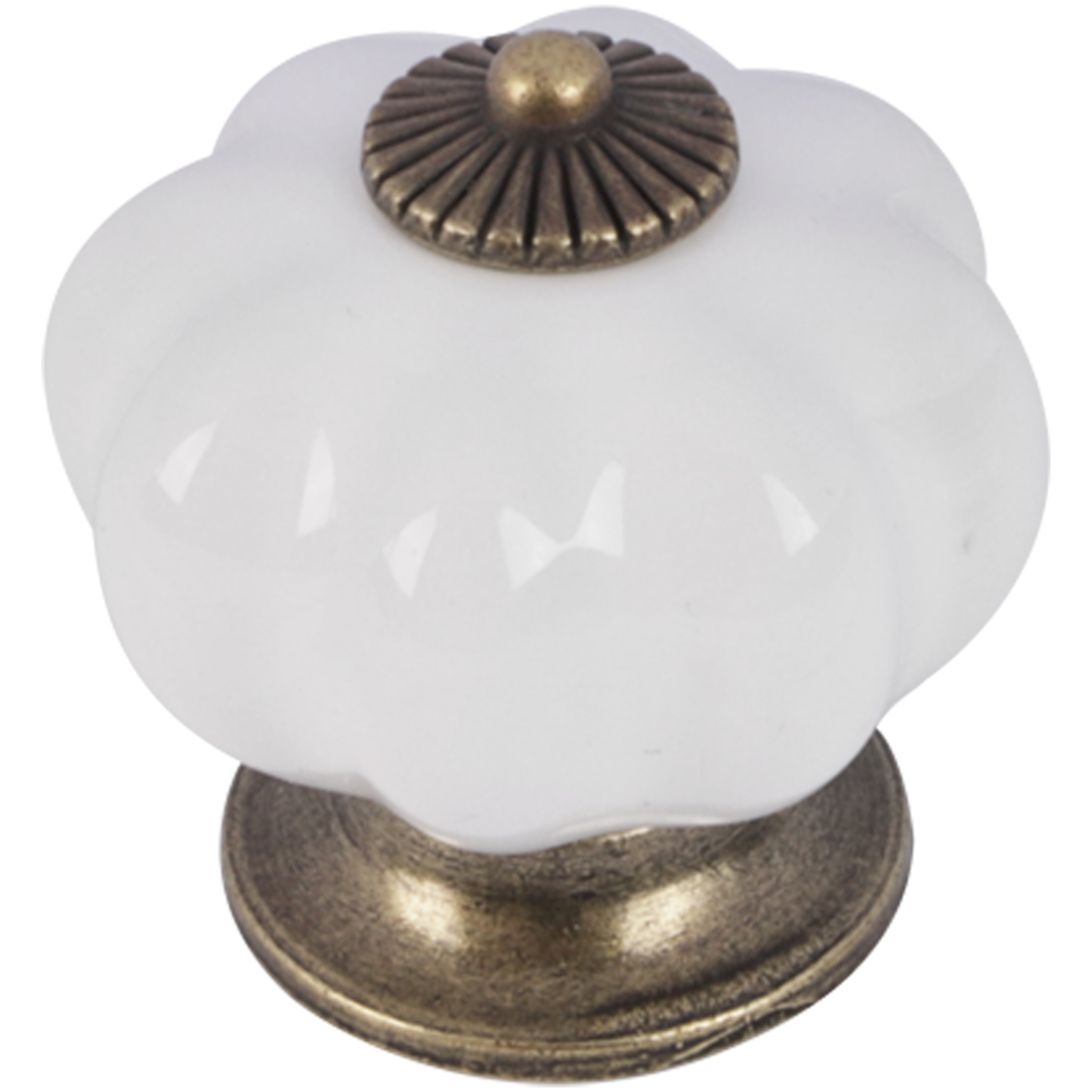 Differnz | Meubelknop Retro | Oud Nikkel-kleur