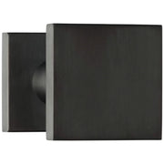 Formani | Voordeurknop BSQ60V Vast op Rozet | PVD gunmetal