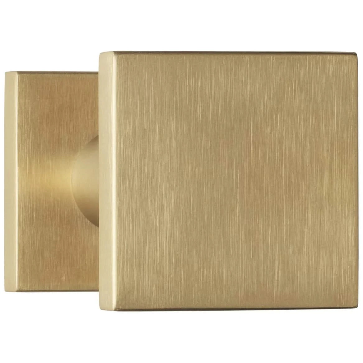 Formani | Voordeurknop BSQ60V Vast op Rozet | PVD mat goud