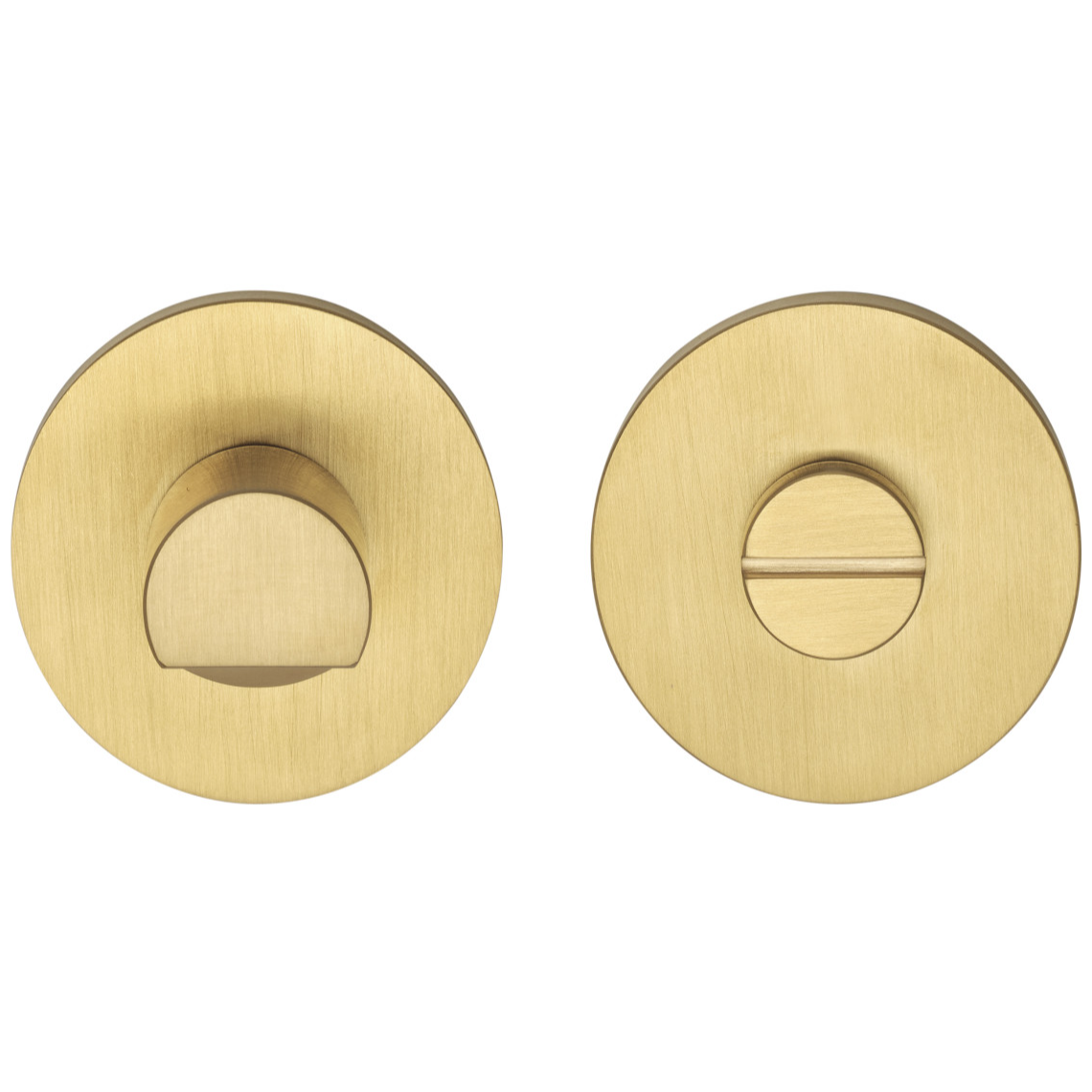 FORMANI | toiletgarnituur PVD mat goud | Gensler | RIVIO | GLWC53-ZI