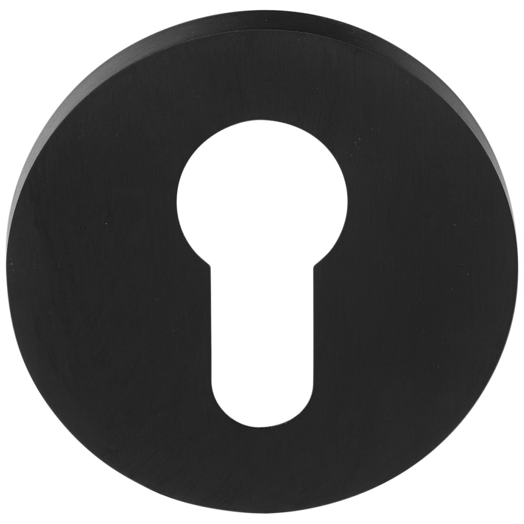 Formani | Cilinderrozet | GLY53 | Rond | PVD mat zwart