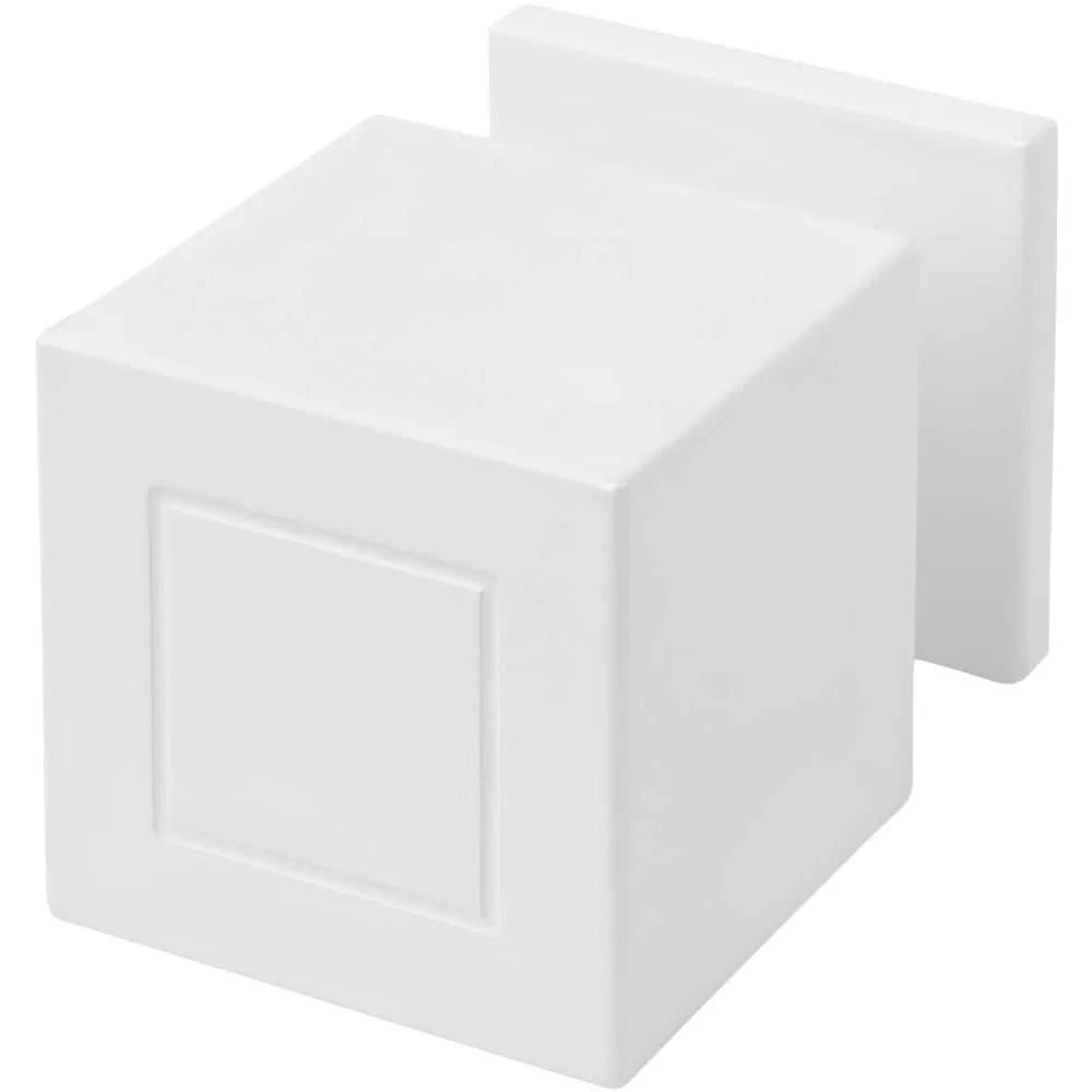 Formani | Voordeurknop JB200D Vast op Rozet | Wit