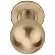 Formani | Voordeurknop LB501 Vast op Rozet | PVD licht brons