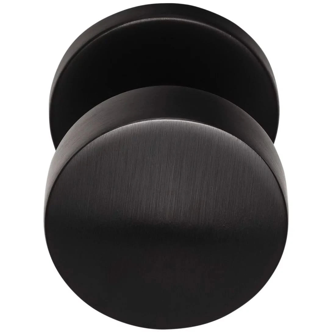 Formani | Voordeurknop LB503V Vast op Rozet | PVD gunmetal