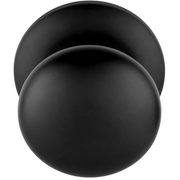 Formani | Voordeurknop LB80V Vast op Rozet | Mat zwart