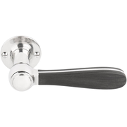 Formani | Deurkruk | Lazaro Rosa Violan | LZ100-G | gepolijst roestvast staal/ mat zwart