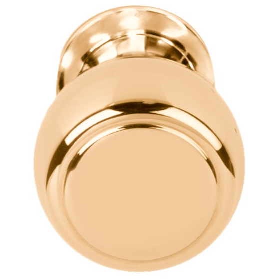 Formani | Voordeurknop LZ200D Vast op Rozet | Messing ongelakt